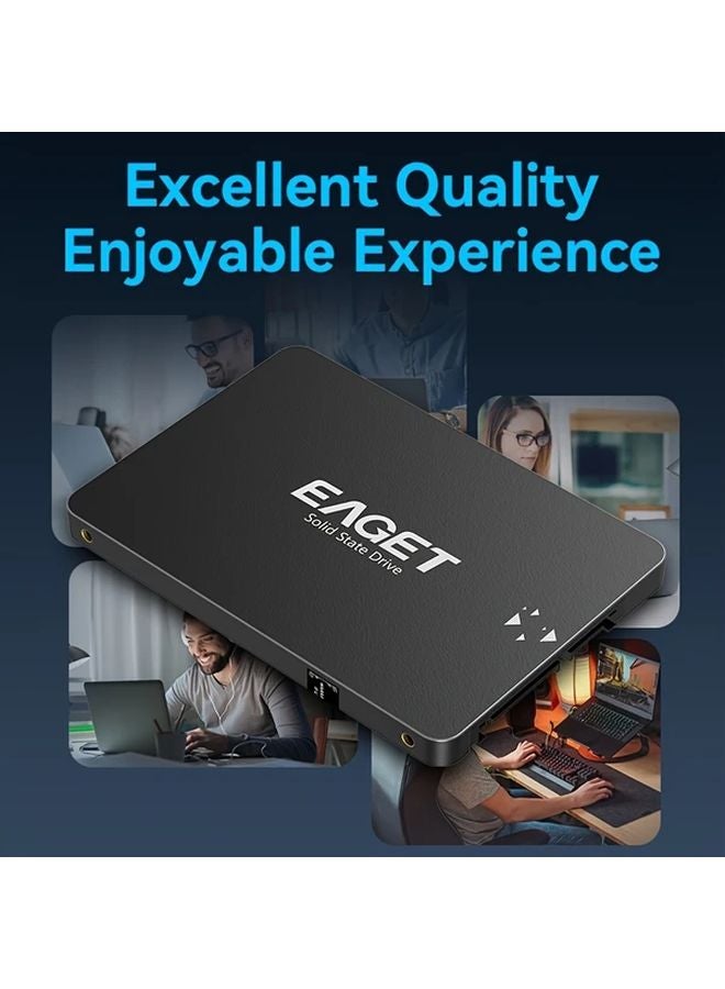 EAGET 120 جيجابايت 2.5 بوصة محرك أقراص الحالة الصلبة SATA3 لتحديث الكمبيوتر المحمول والكمبيوتر الشخصي - Image 4